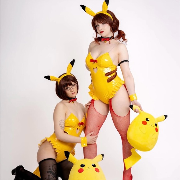 Pikachu costume cosplay Pokémon Fashion Nova Halloween Mob bunny - Picture 5 of 16
